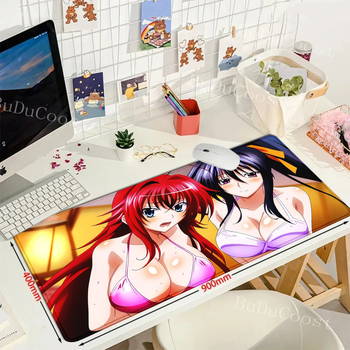 Anime high school dxd mouse pad Computer mat 900x400x3mm gaming teclado mousepad large cute padmouse keyboard games pc gamerdesk