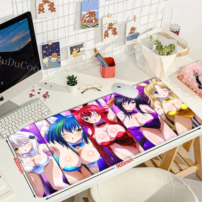 Anime high school dxd mouse pad Computer mat 900x400x3mm gaming teclado mousepad large cute padmouse keyboard games pc gamerdesk