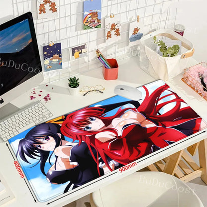 Anime high school dxd mouse pad Computer mat 900x400x3mm gaming teclado mousepad large cute padmouse keyboard games pc gamerdesk