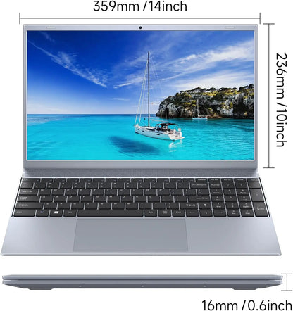 15.6 Inch Laptop J3710 8GB RAM 256GB SSD Windows 11  For Students And Business