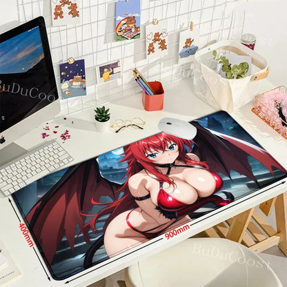 Anime high school dxd mouse pad Computer mat 900x400x3mm gaming teclado mousepad large cute padmouse keyboard games pc gamerdesk