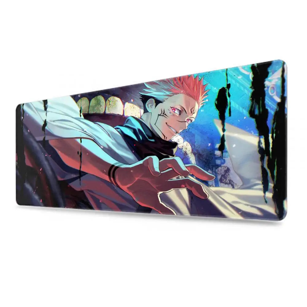 Anime Jujutsu Kaisen Mouse Pad XXL Gaming Accessories Office Gamer Keyboard Desk Mat Non-Slip Laptop Satoru Gojo Mousepad