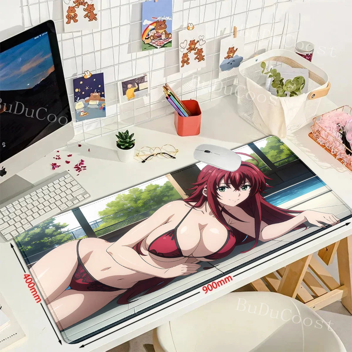 Anime high school dxd mouse pad Computer mat 900x400x3mm gaming teclado mousepad large cute padmouse keyboard games pc gamerdesk