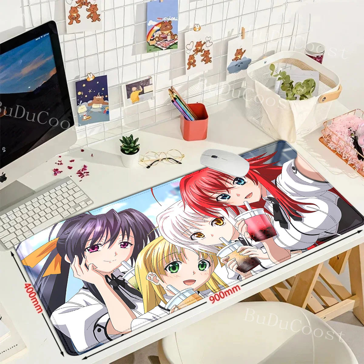 Anime high school dxd mouse pad Computer mat 900x400x3mm gaming teclado mousepad large cute padmouse keyboard games pc gamerdesk