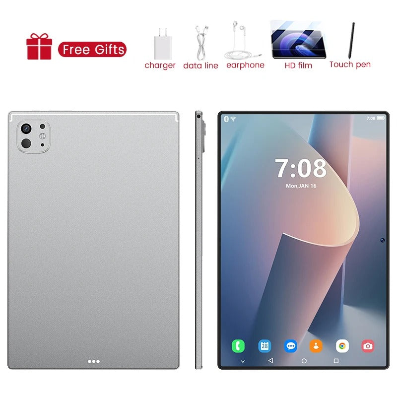 2025 New 11 inch Pad 6S Pro Tablet Android 15 16GB+1024GB 10000mah 5G WiFi Dual SIM Card Tablet PC Global Tablette Google Mi Tab